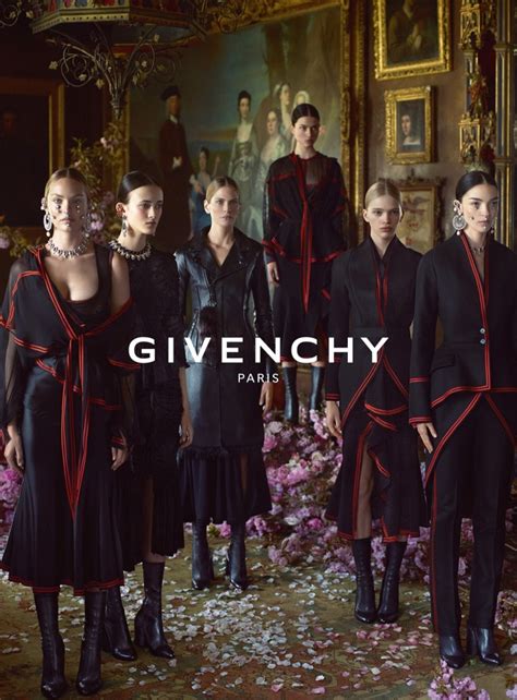 givenchy models|givenchy photoshoot.